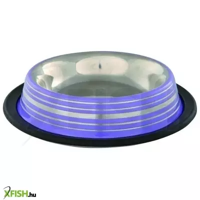 Trixie fém tál gumitalppal 0,5l/13cm