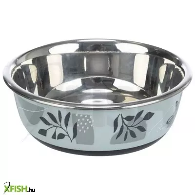 Trixie tál fém műanyag bevonattal 0,8l/17cm kék/szürke