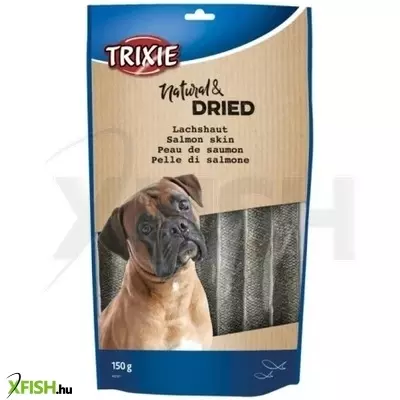 Trixie jutalomfalat szárított lazacbőr, 150g