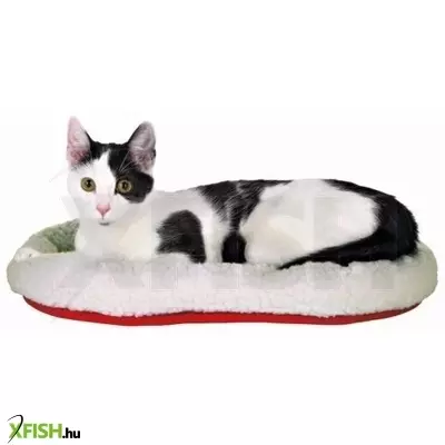 Trixie ágy cuddly 47x38cm fehér/piros