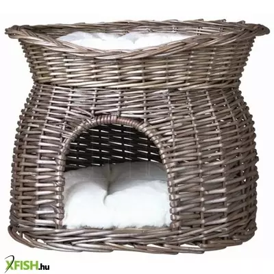 Trixie kosár 2 szintes fekhellyel 54x43x37cm szürke