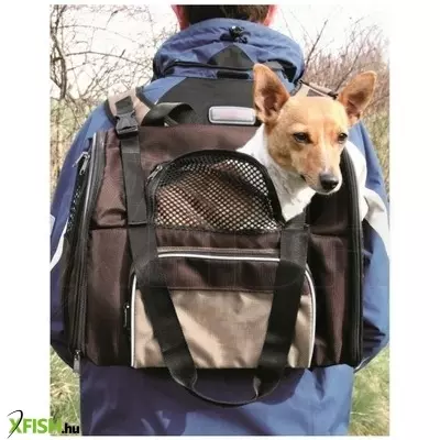 Trixie hátizsák shiva 41×30×21cm barna/bézs