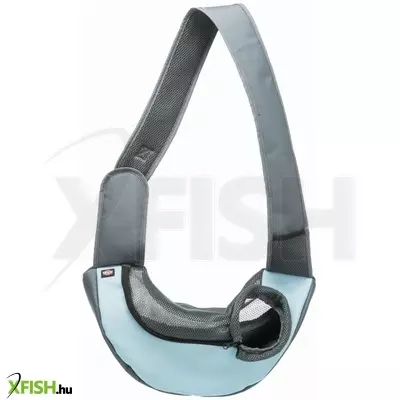 Trixie szállítótáska vállpántos 50x25x18cm világosszürke/világoskék
