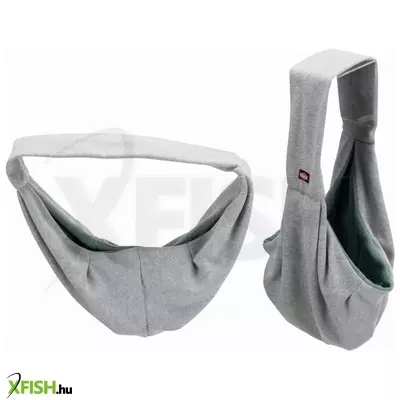 Trixie szállítótáska junior vállpántos 22x20x60cm világosszürke/menta