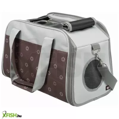 Trixie szállítótáska libby 25x27x42cm szürke/barna
