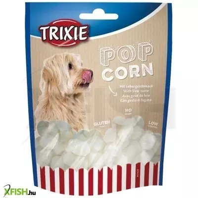 Trixie jutalomfalat popcorn máj ízesítéssel 100g