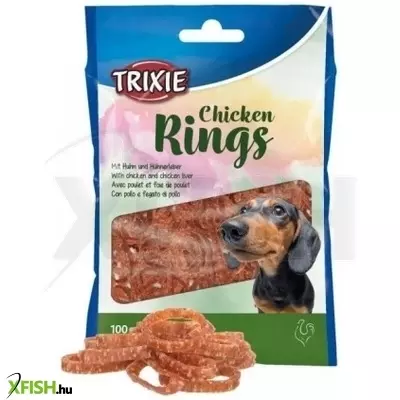 Trixie jutalomfalat csirke karikák, 100g
