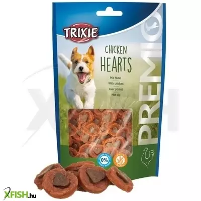 Trixie jutalomfalat premio csirkés szívek 100gr