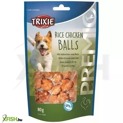 Trixie jutalomfalat premio rizses csirke golyók 80gr