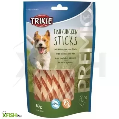 Trixie jutalomfalat premio hal+csirke pálcika 80gr
