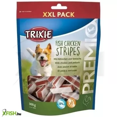 Trixie jutalomfalat premio hal+csirke csíkok XXL csomag 300gr