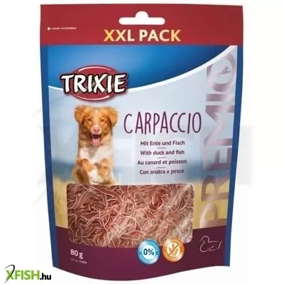 Trixie jutalomfalat premio carpaccio kacsával és hallal 80gr