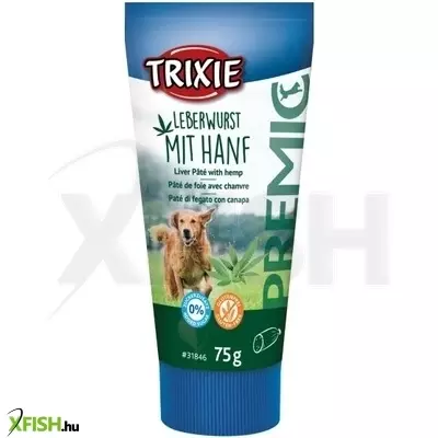 Trixie jutalomfalat paszta kutyáknak, májas kenderrel, 75g