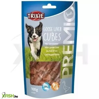 Trixie jutalomfalat premio libamáj kockák, 100g