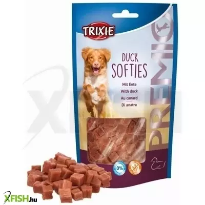 Trixie jutalomfalat premio lágy kacsás kockák 100g