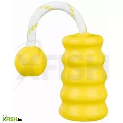Trixie játék dog activity tömör gumi harang kötéllel 9cm/22cm