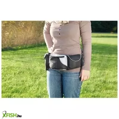 Trixie övtáska dog activity baggy belt 62-125cm fekete/szürke