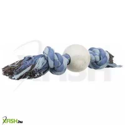 Trixie játék rágókötél+labda tömör 36cm/7cm