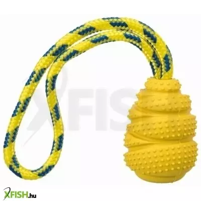 Trixie játék sporting tömör gumi harang kötéllel/25cm
