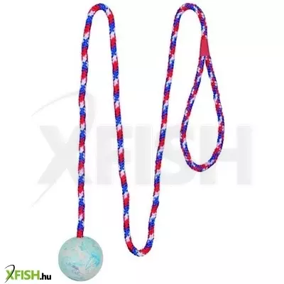 Trixie játék tömör gumi labda kötéllel 5cm/1m