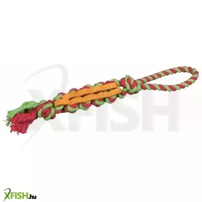 Trixie játék denta fun fonott gumi és kötél 4cm/37cm