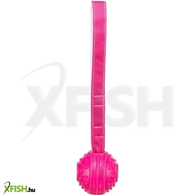 trixie soft & strong labda pánttal kutya játék 27cm