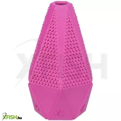 Trixie játék gumi hatszög 12cm, rózsaszín