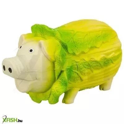 Trixie játék káposzta malac, latex, 23cm, világoszöld