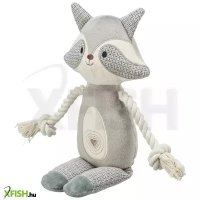 Trixie játék mosómedve, plüss/kötél, 33cm