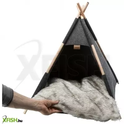 Trixie bújó tipi sátor filc 55x65x55cm, antracit