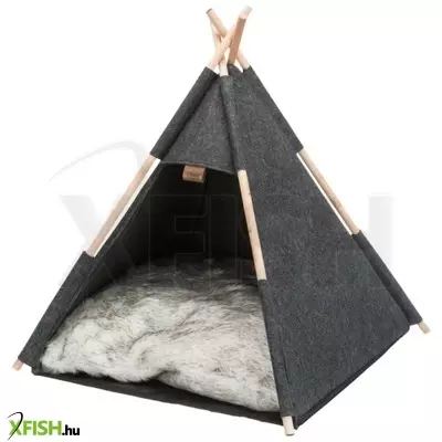 Trixie bújó tipi sátor filc 70 × 70 × 70 cm antracit