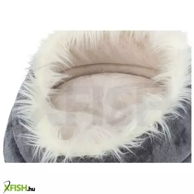 Trixie ágy minou kör alakú 47x26cm szürke/világosszürke