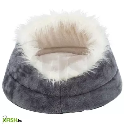 Trixie ágy minou kör alakú 60x28cm szürke/világosszürke