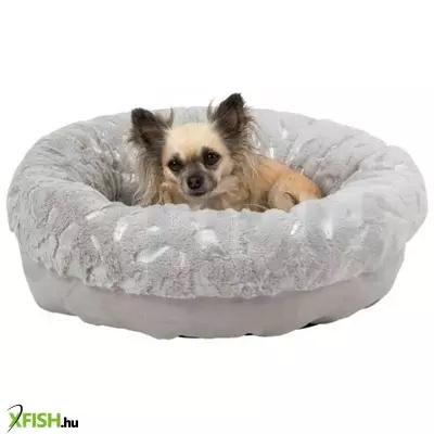 Trixie ágy feather kör alakú 50cm szürke/ezüst