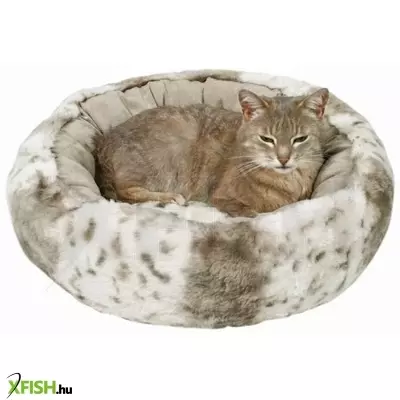 Trixie ágy leika ovális 50cm bézs/fehér