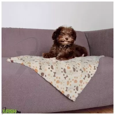 Trixie pléd lingo 75x50cm fehér/bézs