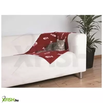 Trixie pléd beany 100x70cm bordó