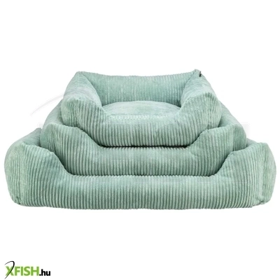 Trixie ágy jonna vital, kordbársony plüss, szögletes, 60x50cm, zsálya zöld (kép)