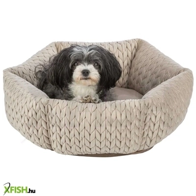 Trixie Livia Kerek Homok Színű Kutya Fekhely 50cm