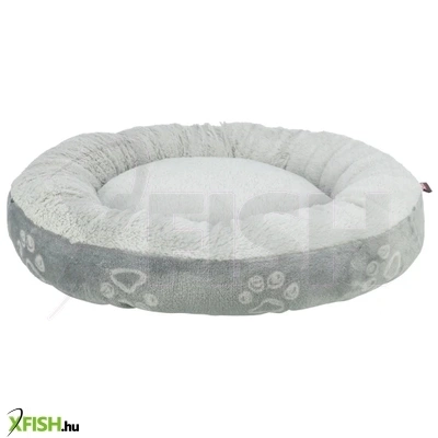 Trixie Jimmy Soft Puha Plüss Ovális Kutya Fekhely Világosszürke 70cm