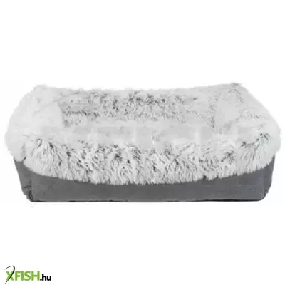 Trixie ágy harvey szögletes, 60 × 50 cm, szürke/fehér-fekete