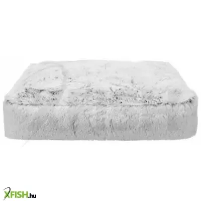 Trixie ágy harvey szögletes, 80 × 65 cm, szürke/fehér-fekete