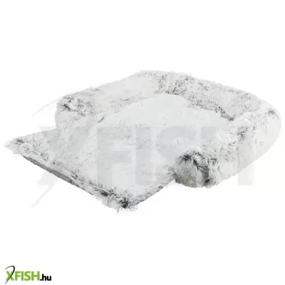 Trixie fekhely harvey szögletes bútorvédő, 90x90cm, fekete-fehér