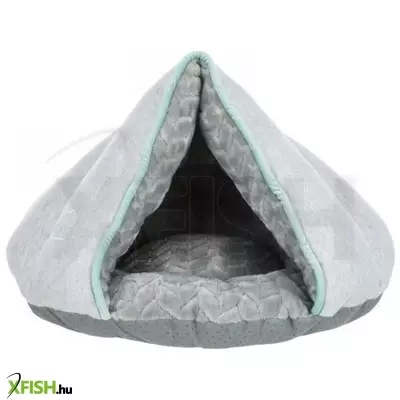 Trixie bújó junior, kerek, 45x30x40cm, világosszürke/menta