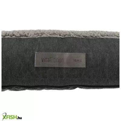 Trixie fekhely bendson memóriahabos szögletes 70x50cm sötétészürke/világosszürke