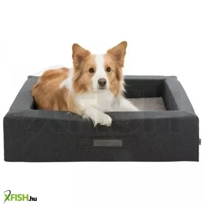 Trixie ágy bendson memóriahabos szögletes 80x65cm sötétszürke/világosszürke