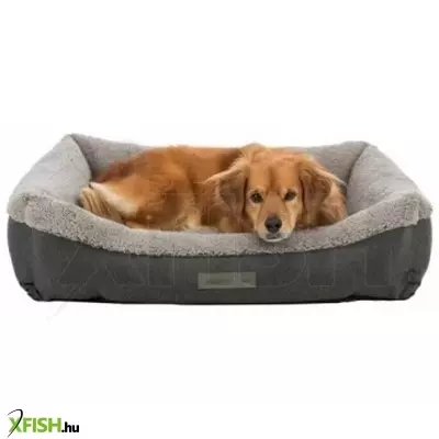 Trixie ágy bendson szögletes,110 × 85 cm, sötétszürke/világosszürke