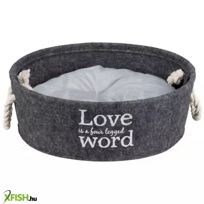 Trixie ágy lian kosár, kerek, 45cm, szürke