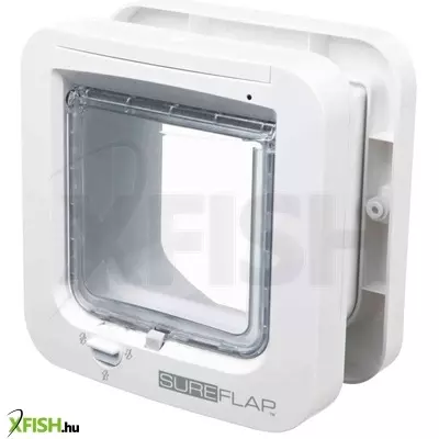 Trixie macskaajtó sureflap, 4-utas, mikrochipes, 21*21cm, fehér