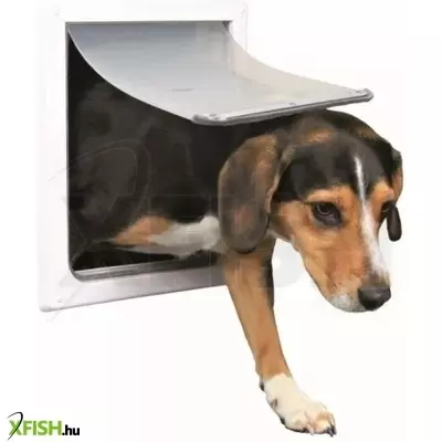 Trixie ajtó kutyának 2-utas S-M 30*36cm fehér